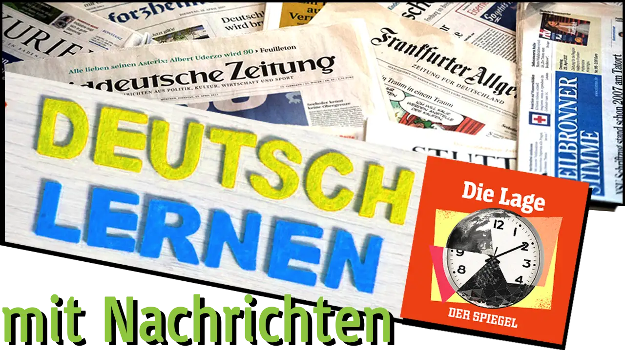Deutsch lernen mit Nachrichten von 'Spiegel-Podcast'
